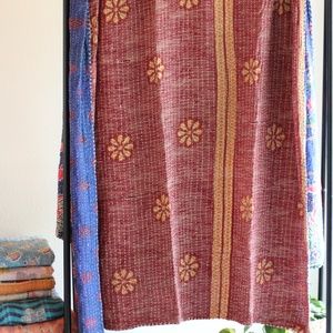 Vintage Kantha Quilt
